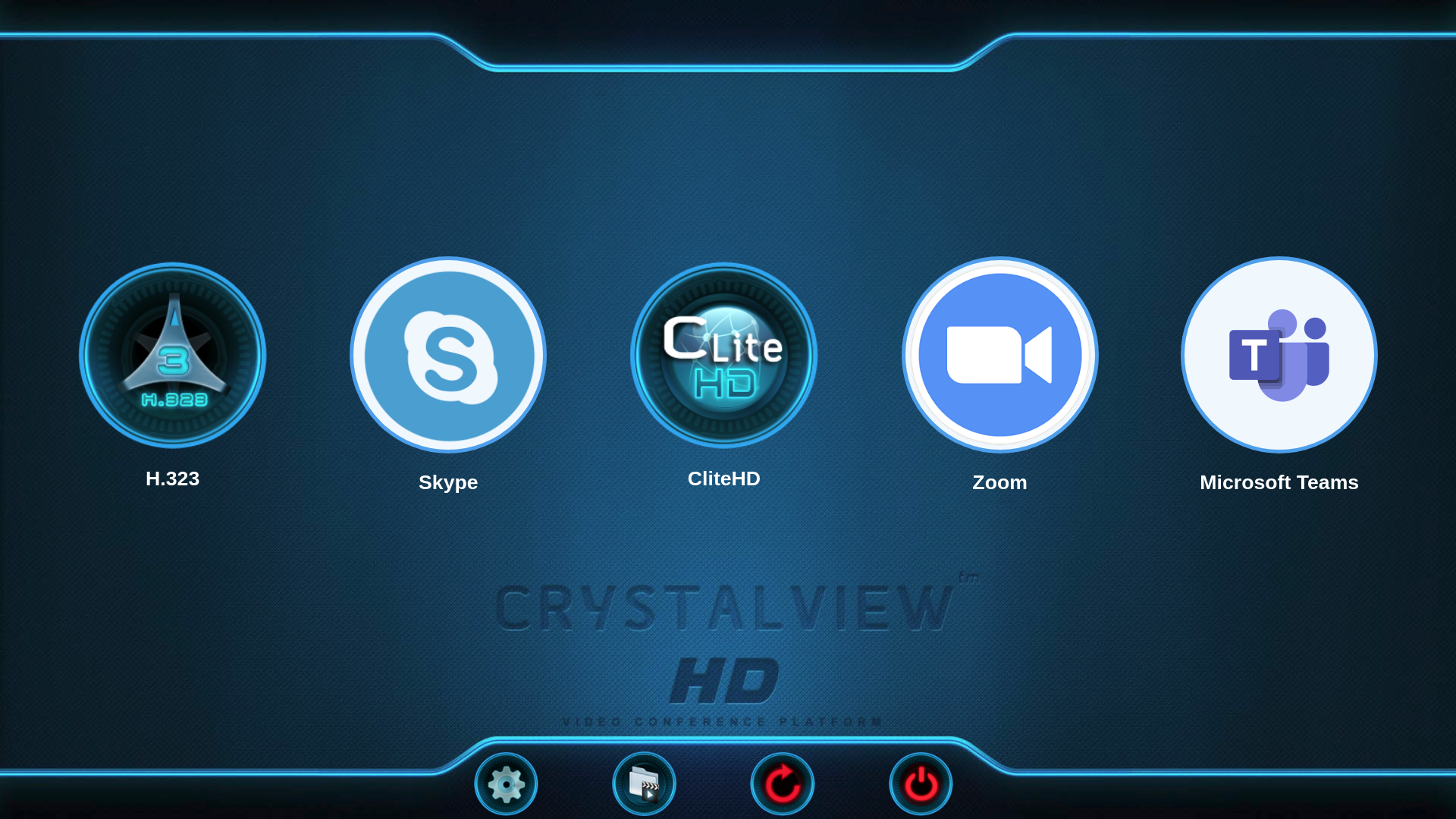 CrystalviewHD Background with Supporting Softwares
